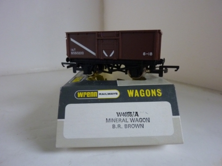 Wrenn W4655/A Mineral Wagon - Brown - B550200