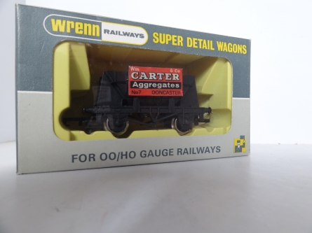 Wrenn W5025 Ore Wagon "Carter Aggregates" - Black - Period 3 