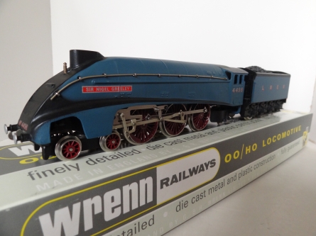 Wrenn W.2212AM2 "Sir Nigel Gresley" A4 - 5 Pole - LNER Garter Blue - Rare