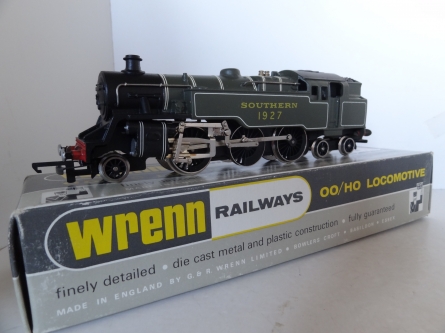 Wrenn W2245 2-6-4 Southern Region Tank Locomotive-SR Green - P4 Issue