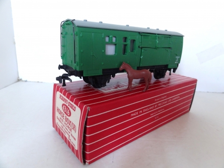 Hornby Dublo 4316 Horsebox with horse - SR green - S96412 - RARE