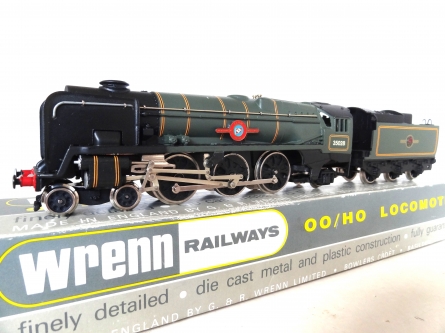 Wrenn W2238 "Clan Line"  - BR Green - Etched Plate Version - RARE   