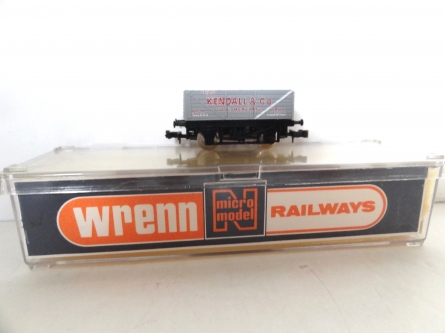 Wrenn "N" Gauge No 738 "Kendal & Co" Private Owner  Wagon - Grey 