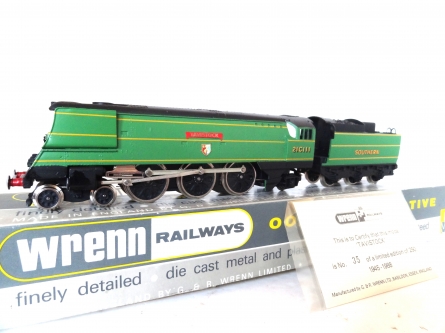 Wrenn W.2407 "Tavistock" Locomotive - SR Green - Ltd Edition - Rare 