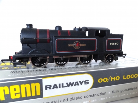 Wrenn W2216 N2 0-6-2 Tank Locomotive - BR Black - P4  Issue