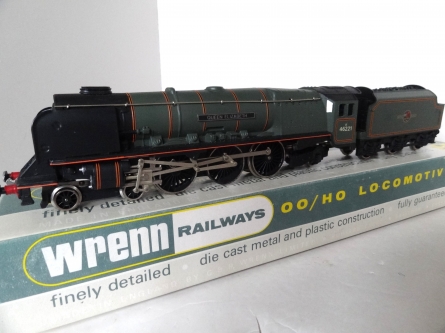 Wrenn W.2299 "Queen Elizabeth" Locomotive - BR Green - 46221 - RARE 1991 Issue