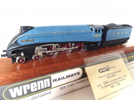 Wrenn W2404 "Mallard" A4 Locomotive - BR Blue - LIMITED EDITION - RARE