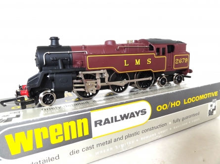 Wrenn W2219  2-6-4 Tank Locomotive - LMS Maroon - 1986 P4 Issue
