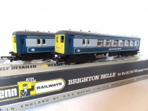 Wrenn W3004/5 BR Blue/Grey Brighton Belle Set - Early P4 Issue