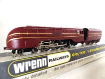 Wrenn W2302 "King George VI" Coronation Streamliner - LMS Red -RARE